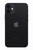 Apple iPhone 12 mini A2176 Black 64GB back view with dual camera system and Apple logo