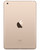 Wholesale Apple iPad Mini 3 16GB gold unlocked a stock tablet back view