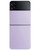 Wholesale Samsung Galaxy Z Flip4 bora purple 256GB unlocked B/C stock bulk smartphone back view