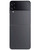 Wholesale Samsung Galaxy Z Flip4 graphite 128GB unlocked C stock bulk smartphone back view