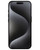 Wholesale Apple iPhone 15 Pro black titanium 512GB 5G unlocked, A+ grade — bulk smartphone lot front view