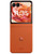 Wholesale Motorola Razr 2024 orange 256GB 5G, Cricket locked, B/C stock — bulk smartphone lot camera view