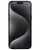 Wholesale Apple iPhone 15 Pro Max black titanium 1TB 5G unlocked, A grade — bulk smartphone lot front view