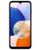 Wholesale Samsung Galaxy A14 A146U black 64GB 5G unlocked a/b stock bulk smartphone front view