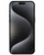 Wholesale Apple iPhone 15 Pro Max black titanium 512GB unlocked bulk smartphone a/b stock front view