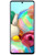 Wholesale Samsung Galaxy A71 black 128GB 4G LTE unlocked, C condition — bulk smartphone lot front view
