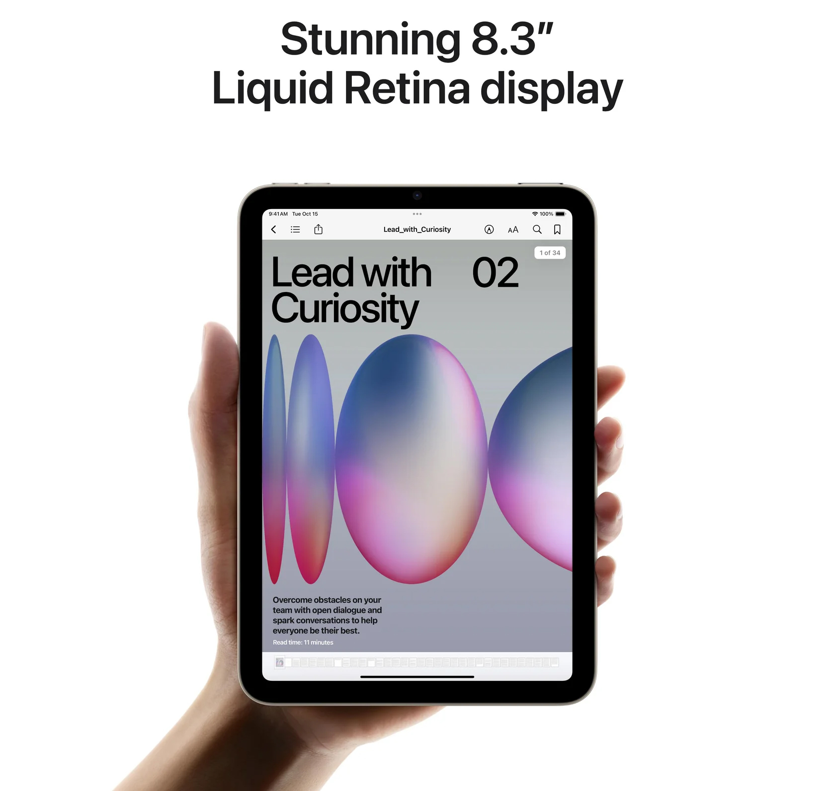 Wholesale iPad Mini A17 Pro blue 128GB Wi-Fi A+ stock bulk tablet display