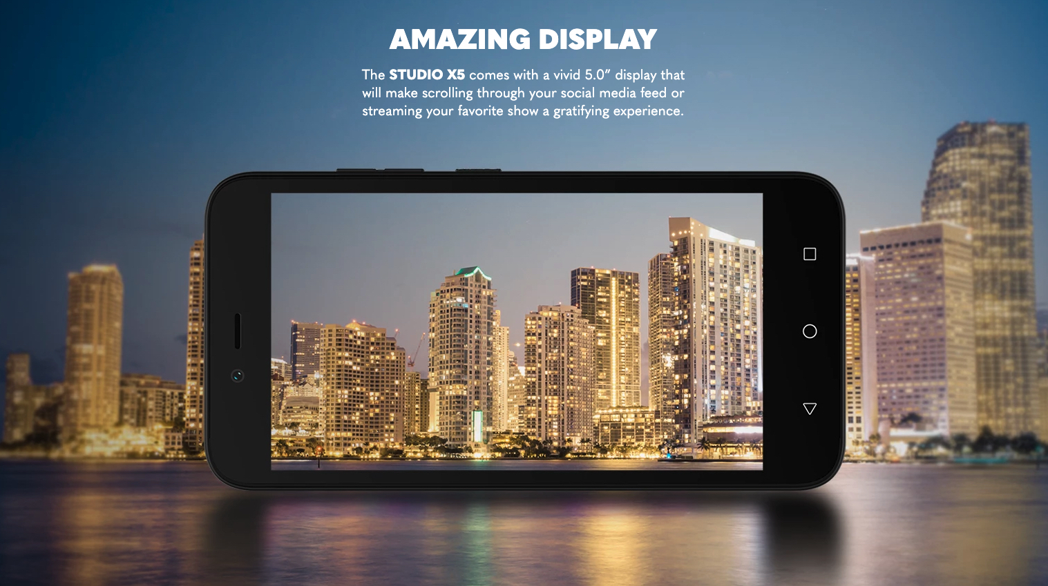 Wholesale BLU Studio X5 S0610WW black 32GB 4G LTE unlocked A+ stock bulk smartphone display