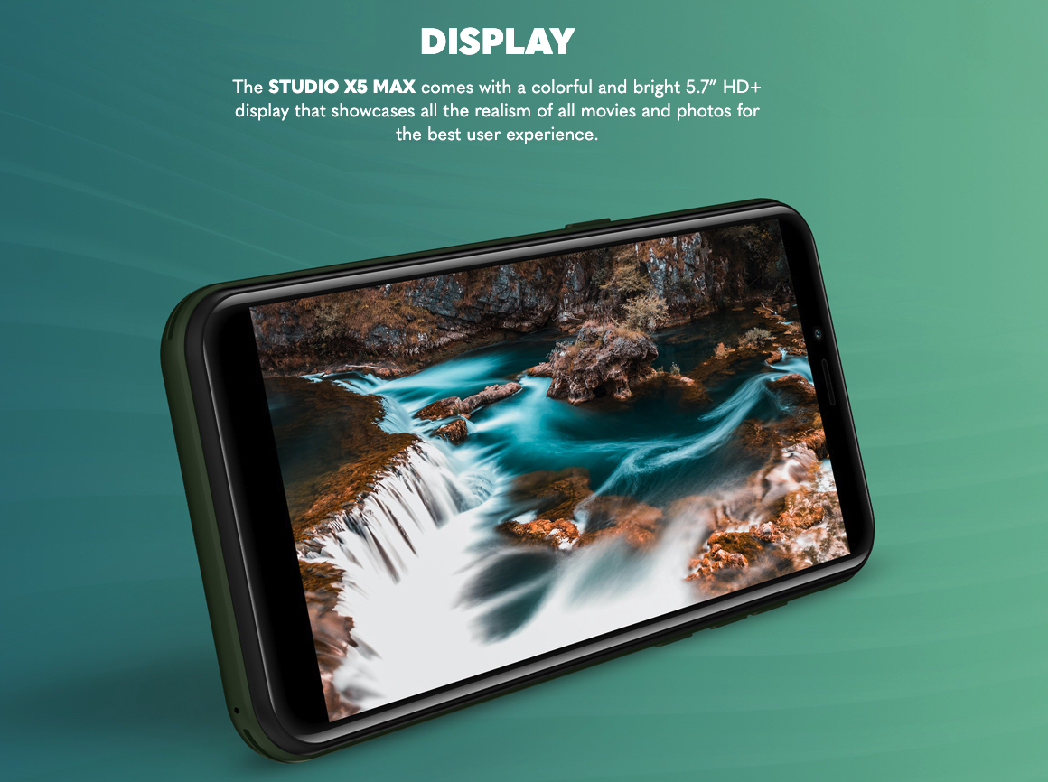 Bulk BLU Studio X5 Max black 32GB 4G LTE unlocked A+ stock bulk smartphone display