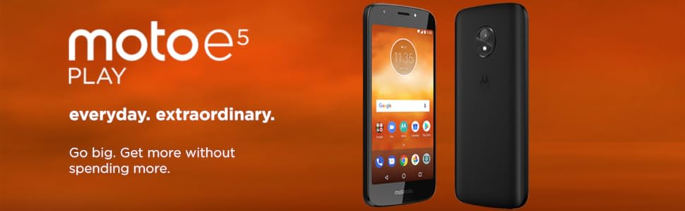 Wholesale Motorola Moto E5 Play black 16GB unlocked smartphone A+ stock