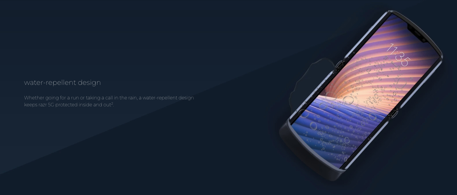 Bulk Motorola Razr 5G Ace gray 256GB unlocked A+ stock wholesale smartphone water repellant