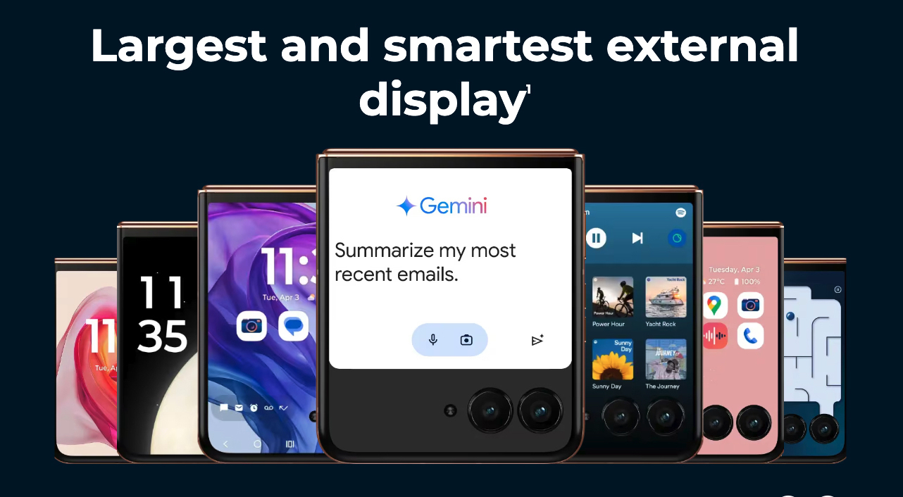 Bulk Motorola Razr+ 2024 5G midnight blue 256GB unlocked A+ stock wholesale smartphone