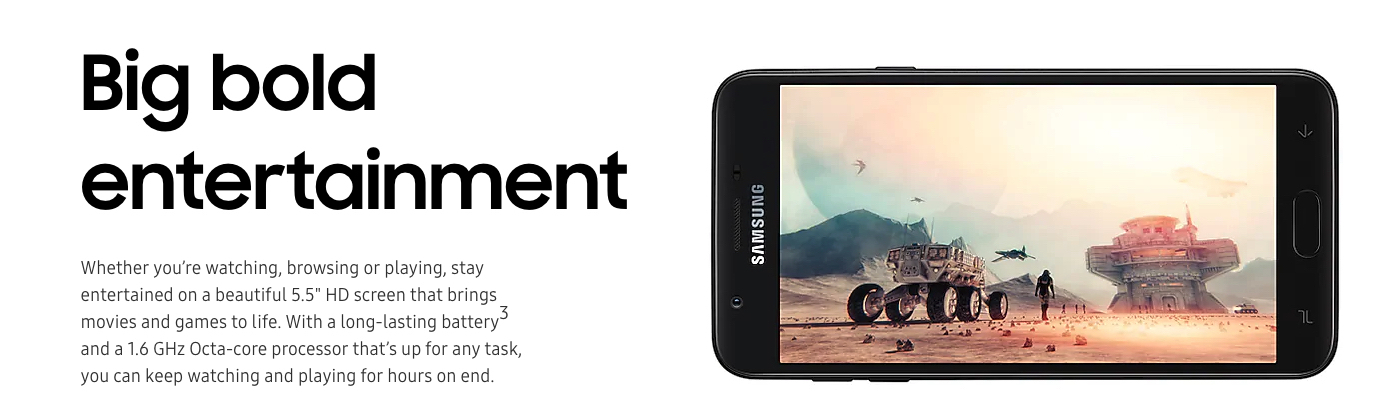 Wholesale Samsung Galaxy J7 black 16GB 4G LTE unlocked C/D stock bulk smartphone