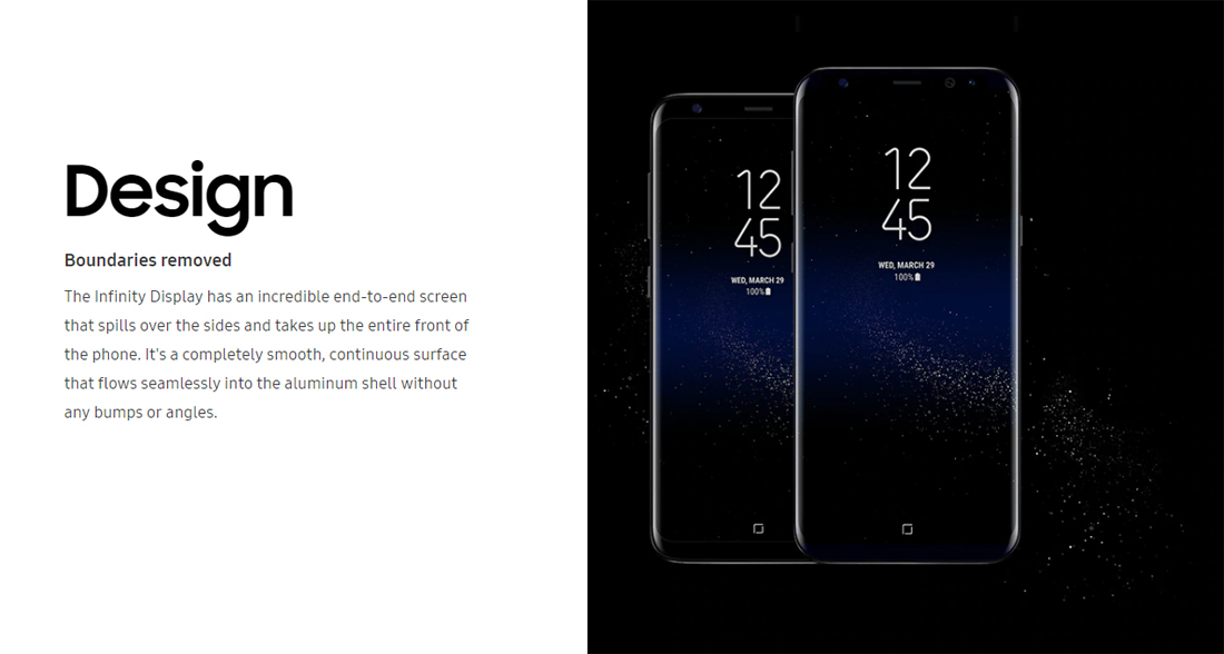 Wholesale Samsung Galaxy S8 G950U midnight black 64GB 4G LTE unlocked A stock bulk smartphone
