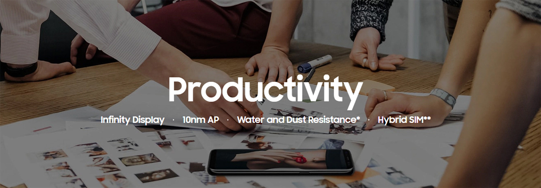 Wholesale Samsung Galaxy S8 Plus G955U midnight black 64GB 4G LTE unlocked A/B stock bulk smartphone productivity