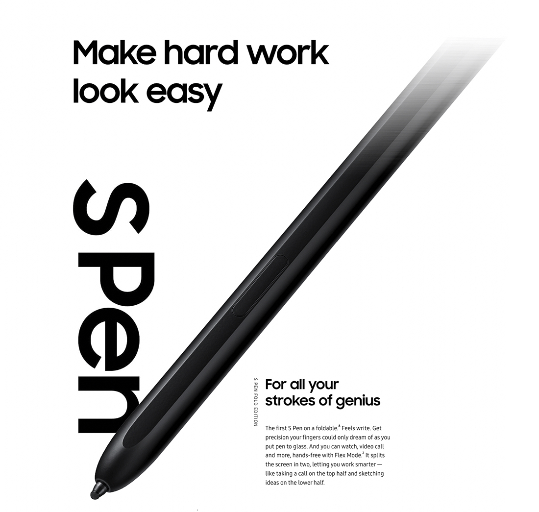 Wholesale Samsung Galaxy Z Fold3 F926U black 128GB 5G unlocked B stock bulk smartphone s pen