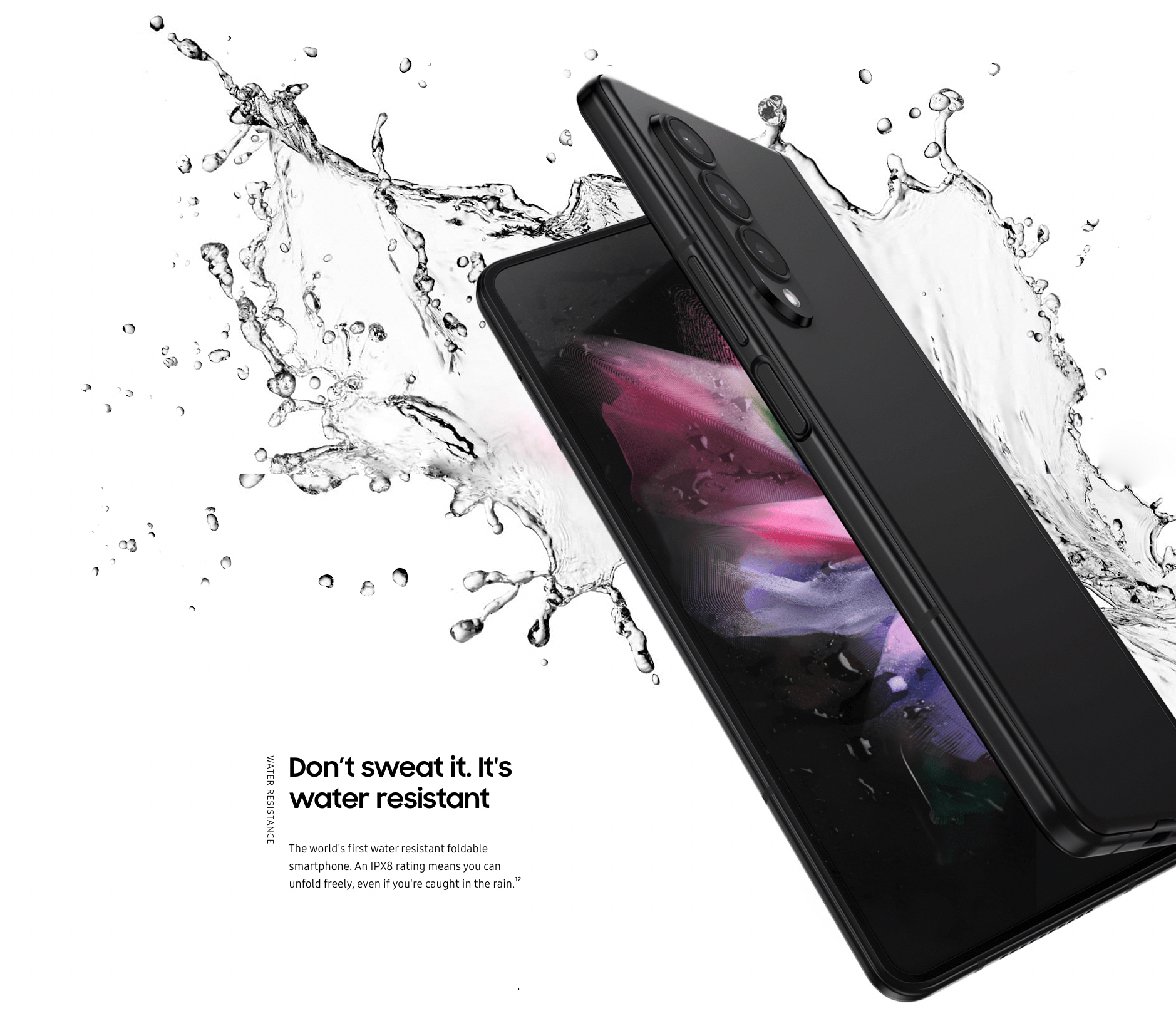 Wholesale Samsung Galaxy Z Fold3 F926U black 128GB 5G unlocked B stock bulk smartphone waterproof