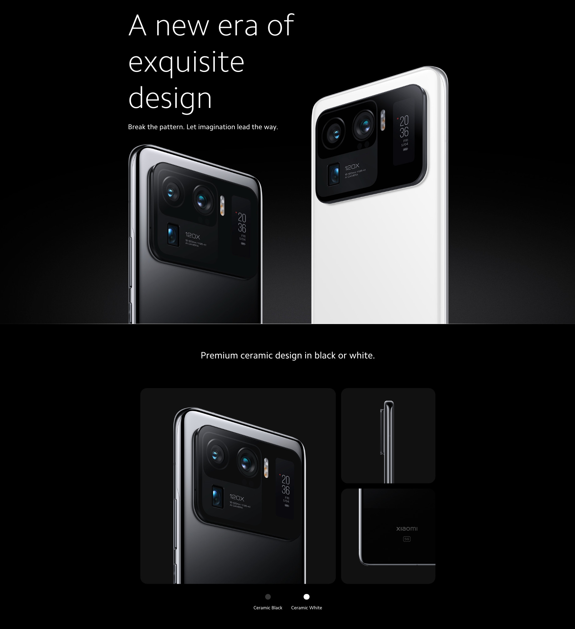 Bulk Xiaomi Mi 11 Ultra black 256GB 5G unlocked A+ stock bulk smartphone