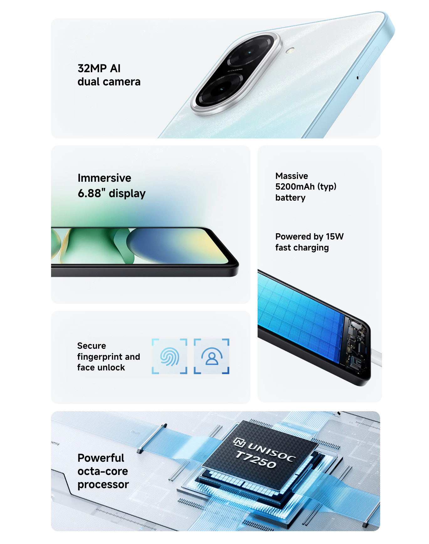 Wholesale Xiaomi Redmi A5 black 64GB 4G LTE unlocked A+ stock bulk smartphone