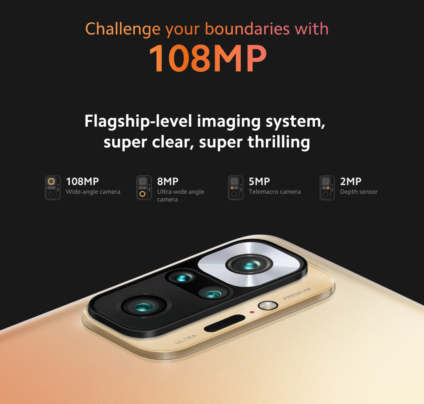 Bulk Xiaomi Redmi Note 10 Pro black 128GB 4G LTE unlocked A+ stock bulk smartphone camera