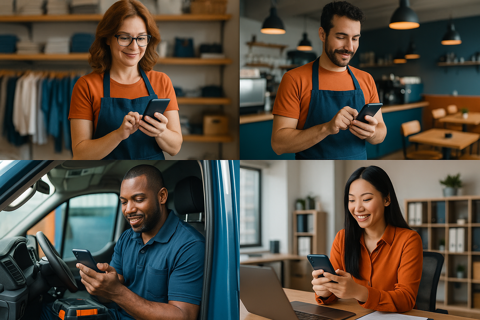 Small Business Operations Using Smartphones
