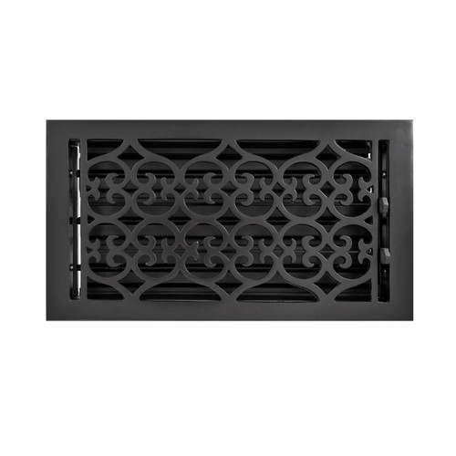 Naiture Old Victorian Style Cast Iron Wall Register in 9 Sizes