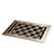 Naiture Geometric Style Solid Brass Floor Register in 9 Sizes And 5 Finishes