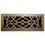 Naiture Traditional Style Brass Wall Register in 8 Sizes and 5 Finishes