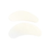The Eye Gel Pads stick firmly to the skin and come off easily