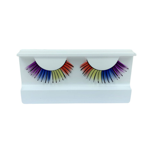 Multi Colored False Strip Eyelashes by Lash Stuff