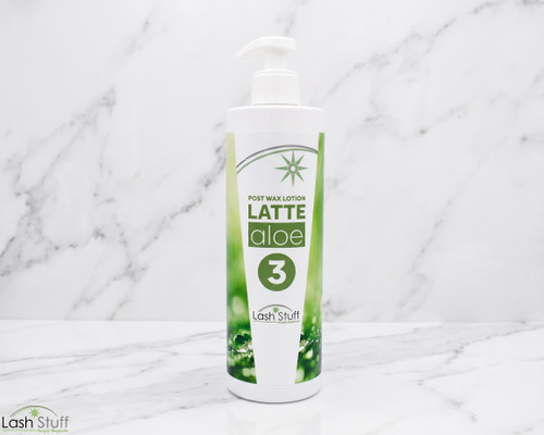 Post Wax Lotion Latte Aloe