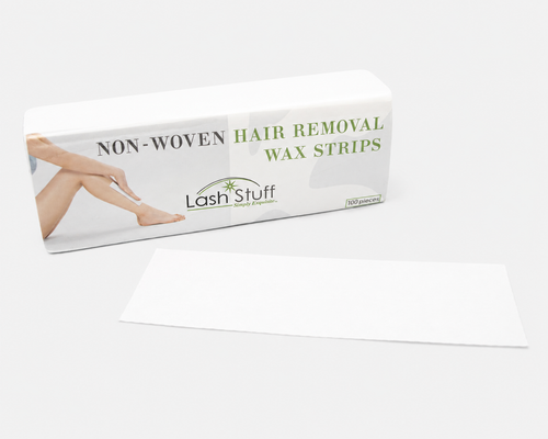 Non-Woven Hair Removal Wax Strips (100ct)