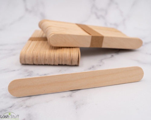 Wooden Wax Applicator - Large 100ct