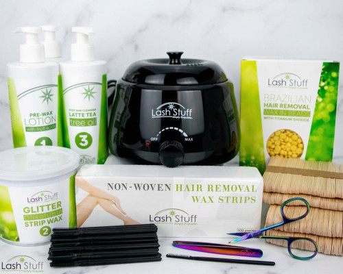 Professional Brow & Body Waxing Kit with Training