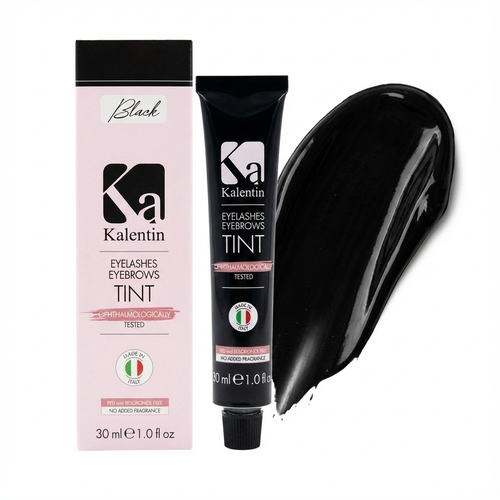 Professional PPD Free Black Eyebrow and Eyelash Tint