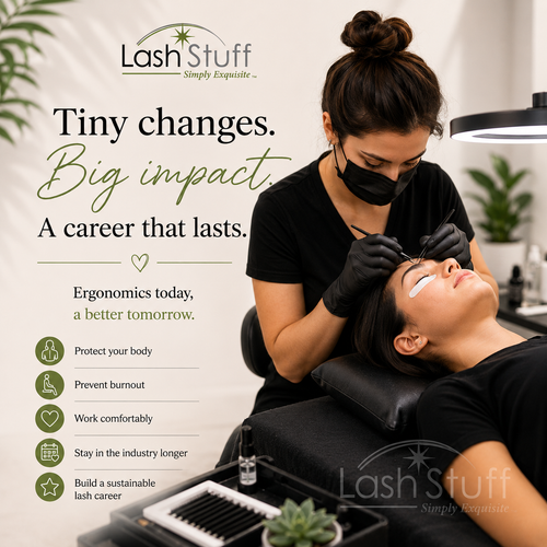 Protect Your Body Early: The Lash Artist Career Tip Nobody Talks About Enough