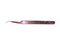 Pink Titanium Volume Eyelash Extension Tweezers by Lash Stuff