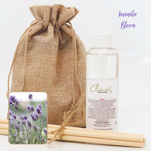Lavender Bloom Reed Diffuser Refill & Reeds