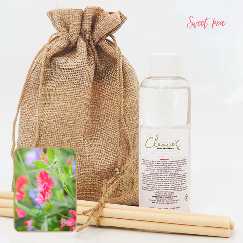 Sweet Pea Reed Diffuser Refill & Reeds