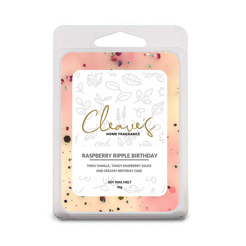 Raspberry Ripple Birthday Clamshell