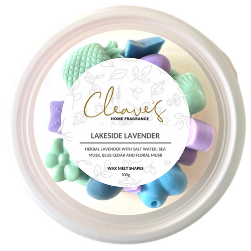 Lakeside Lavender Wax Shapes