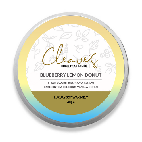 Blueberry Lemon Donut