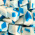 Blue Fluffy Towels Chunks 50g