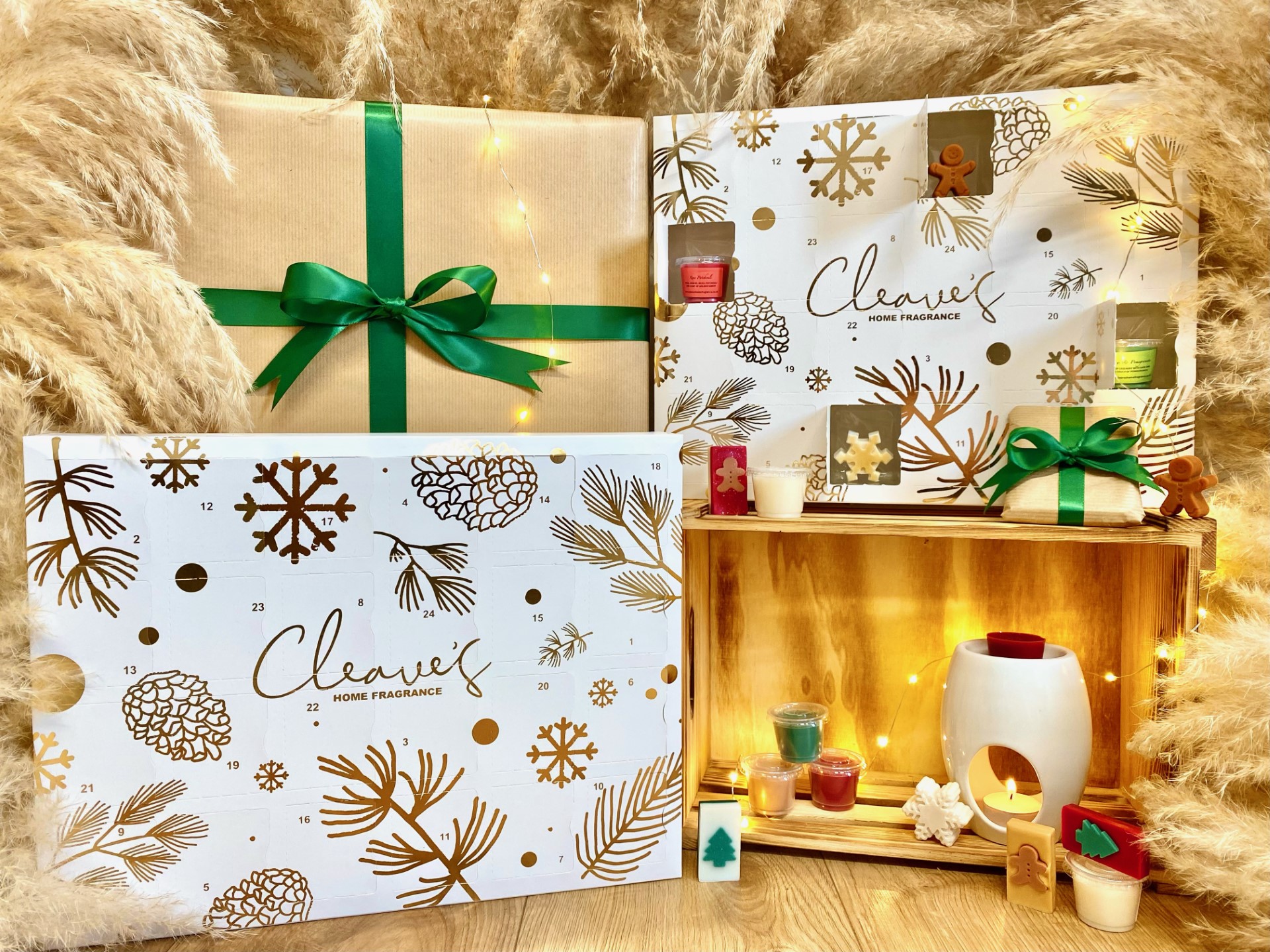 Luxury wax melt advent calendar