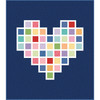 Kimberbell Basics Flannel Full Hearts Quilt Project Image