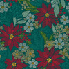 Holiday Stitches MAS11170-G Deep Green Maywood Studio Fabric Image