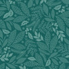 Holiday Stitches MAS11173-G Deep Green Maywood Studio Fabric Image