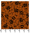 Pumpkin Grove MAS11182-OJ Orange/Black Maywood Studio Ruler Image