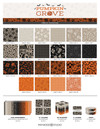 Pumpkin Grove FQ-MASPUGR  Maywood Studio 1 Yard Ruler Image