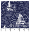 Regatta Days MASC11108-B Blue Maywood Studio Ruler Image